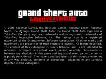 Grand Theft Auto - Liberty City Stories screen shot title